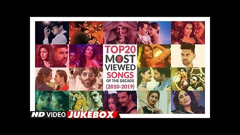 TOP 20 MOST-VIEWED SONGS OF THE DECADE |★ Best Songs From (2010-2019) ★ | Video Jukebox