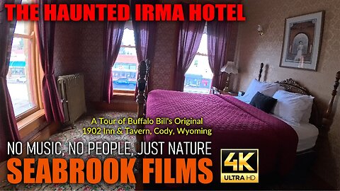 The Haunted Irma Hotel: Buffalo Bill's Original 1902 Inn, Cody, Wyoming