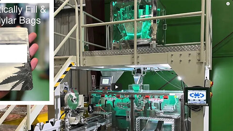 HighTek Cannabis Automated Weigher | Gummy Filling Machine | Mini Weigher AUTOMATED Mylar Pouch USA