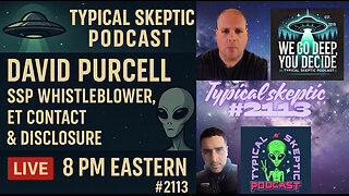 🎙 TSP #2113 – David Purcell | SSP Whistleblower, ET Contact & Disclosure with Humor