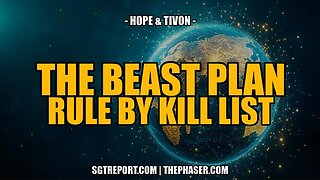 PALANTIR BEAST PLAN: RULE BY KILL LIST -- Hope & Tivon