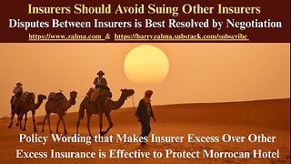 Insurers Should Avoid Suing Other Insurers