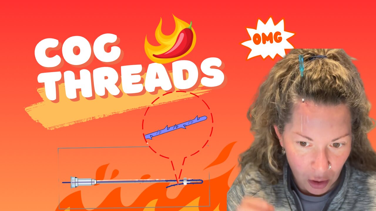 Cog thread eyebrow lift