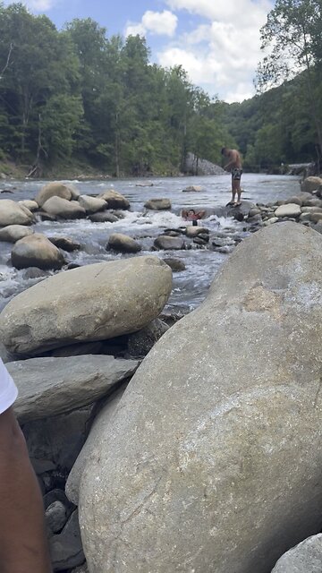 Gemach Offshore Devs taking a break in the mountains of North Carolina