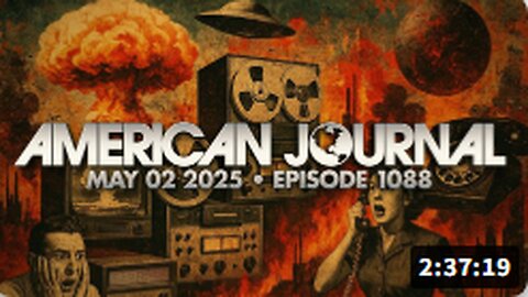 The American Journal: President Trump Destroys State-Funded Media Propaganda, Ends Taxpayer Subsidization Of PBS & NPR - FULL SHOW - 05/02/2025