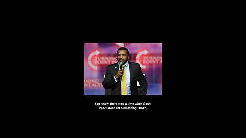 kash Patel was bought!