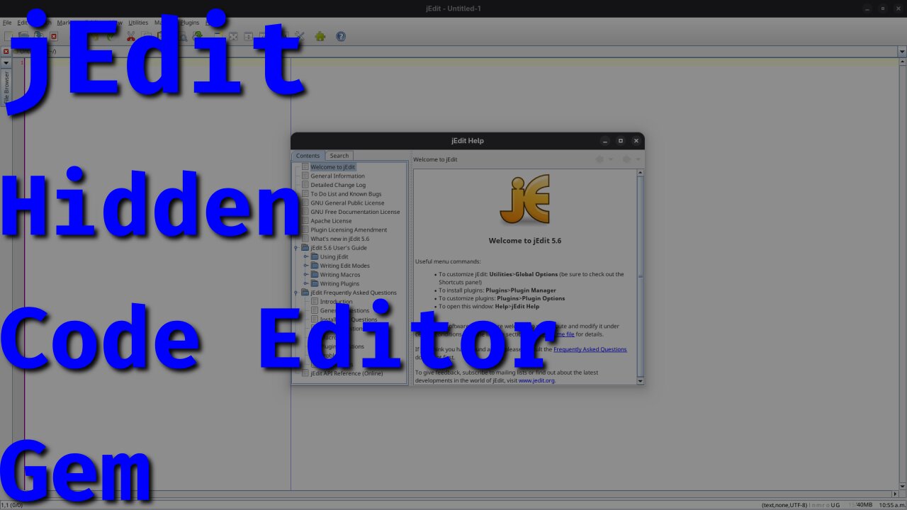 Why jEdit Might Be the Best Free Code Editor You’re Not Using (Yet!)