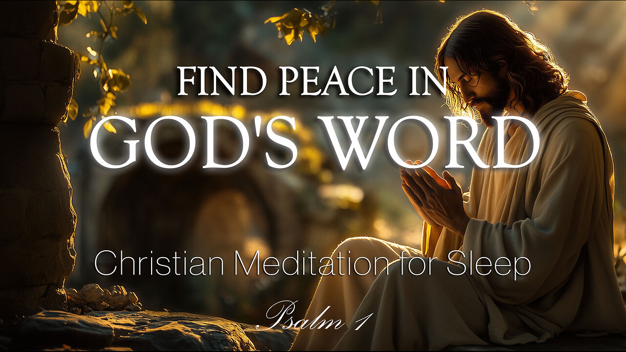 Christian Meditation for Sleep | Find Peace & Strength in God’s Word, Healing for the Heart