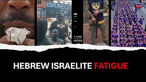 HEBREW ISRAELITE FATIGUE: WOLVES IN SHEEP CLOTHING #falseprophet #repent #bible