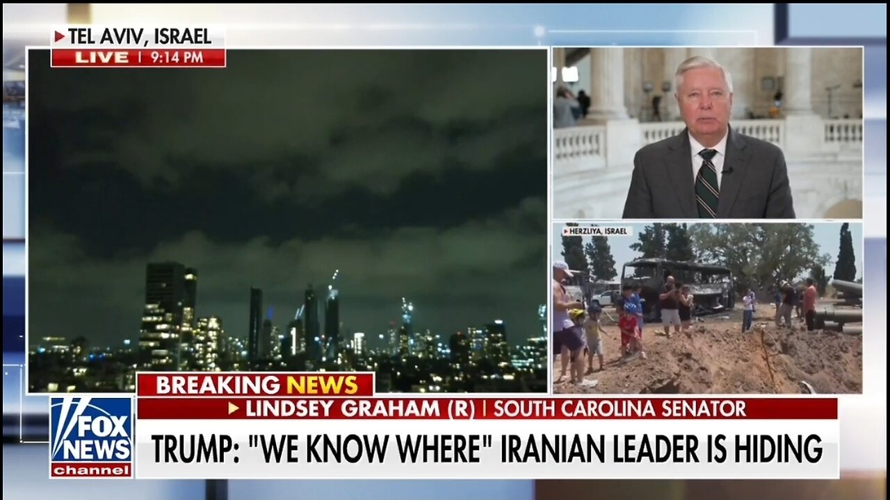 Sen Lindsey Graham: Taking Down The Ayatollah's Regime Is A Good Thing