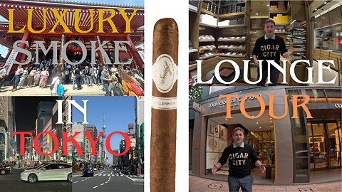 Luxury Smoke in Tokyo! | Davidoff Millennium Cigar Review at Davidoff of Geneva Ginza