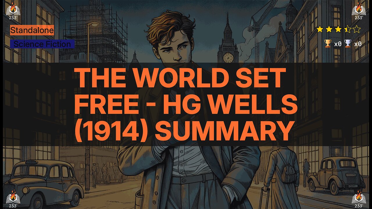 The World Set Free - HG Wells (1914) Summary