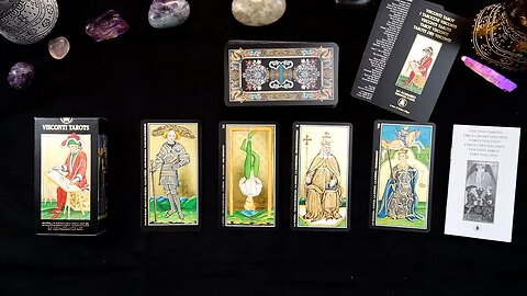 Visconti Tarots Deck Review & Unboxing | A Journey into Renaissance Tarot Art