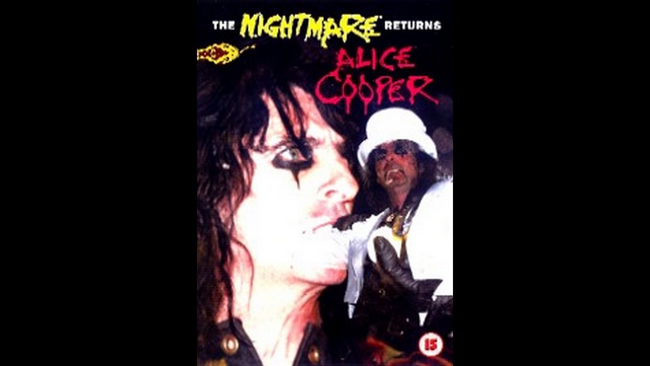 Alice Cooper 1986 The Nightmare Return ( Full Show )