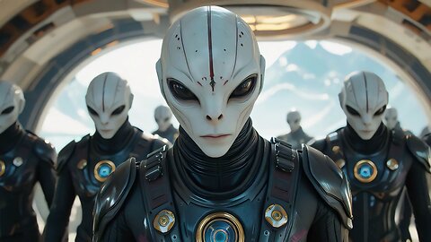 AI Short Film | Can Extraterrestrials Telepathically Control UFOs? Artificial Dreamwave #alien #ai