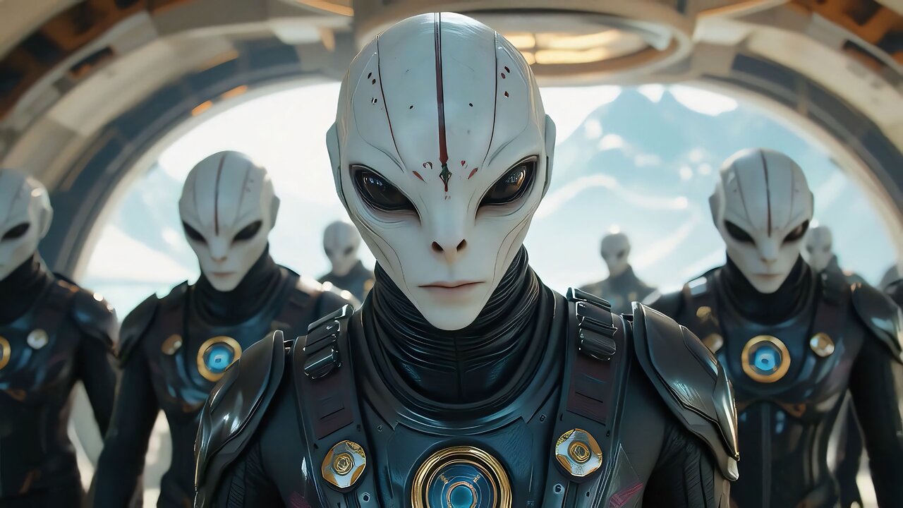 AI Short Film | Can Extraterrestrials Telepathically Control UFOs? Artificial Dreamwave #alien #ai