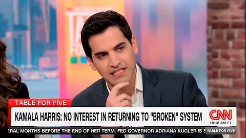 CNN's Harry Enten Calls BS On Kamala Harris Wanting To Leave The "System"