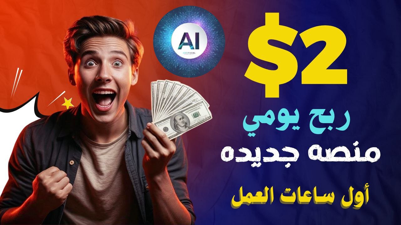 شرح ومراجعة لمنصة ربح جديدة لربح 2.16$ يوميا من خلال موقع AI ROBOT | اثبات سحب