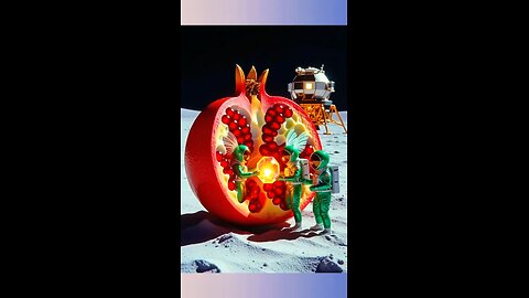 The Little Kitty's Fantastic Pomegranate Space Adventure