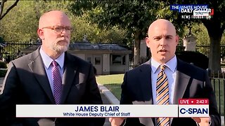 James Blair Fires Back at CNN’s Kaitlan Collins Over Fed Renovation Costs