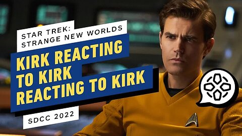 Star Trek - Strange New Worlds - Paul Wesley Reacts to William Shatner’s Reaction _ Comic Con 2022