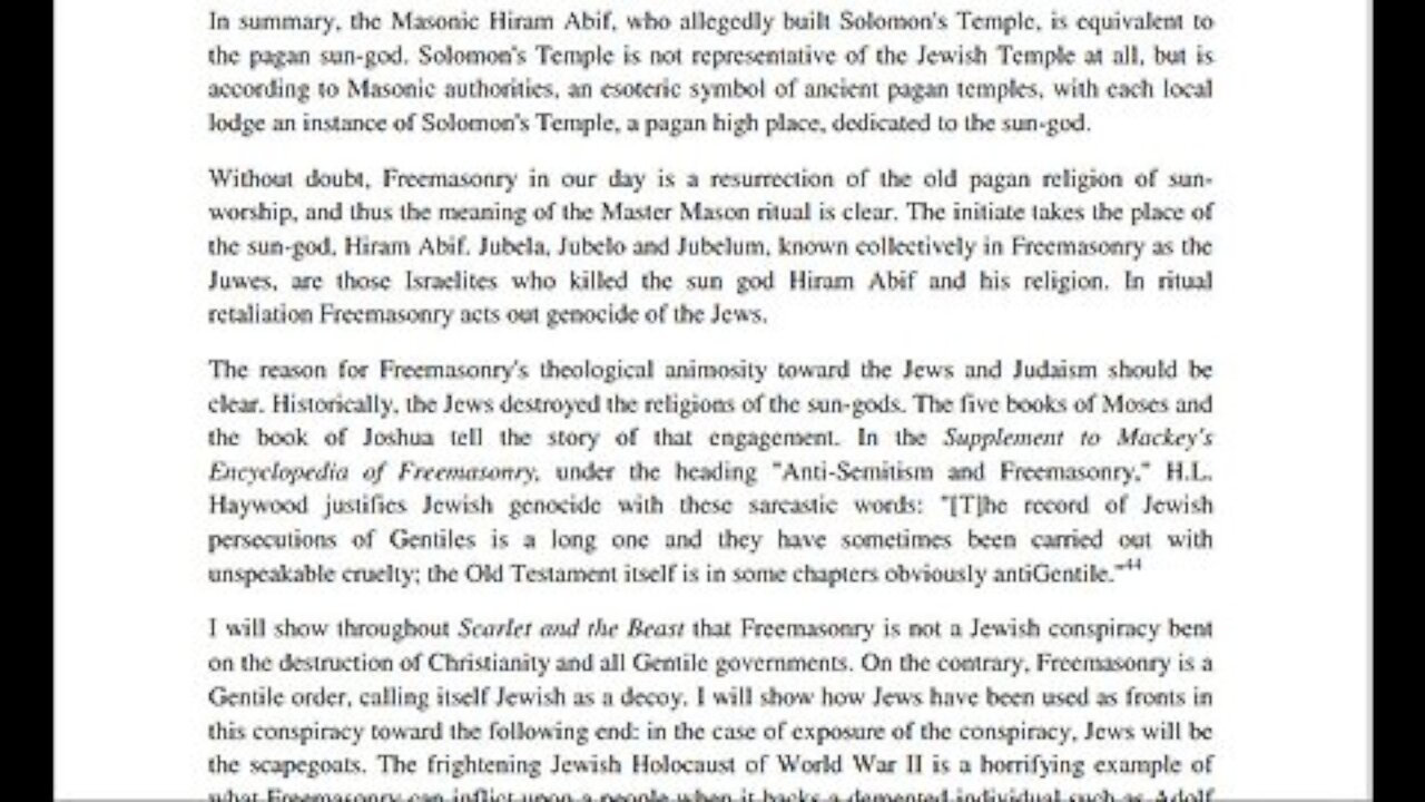 PART 1 THE BABYLONIAN JEWS ARE NOT FROM THE 12 TRIBES OF ISRAEL!! - King Street News