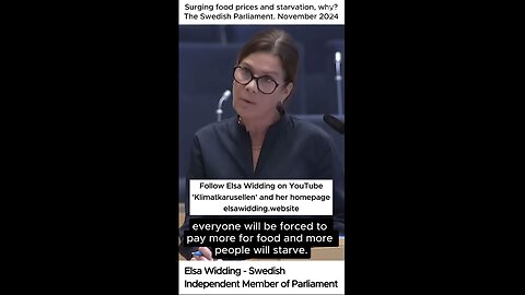 Elsa Widding – Surging food prices and starvation, why
