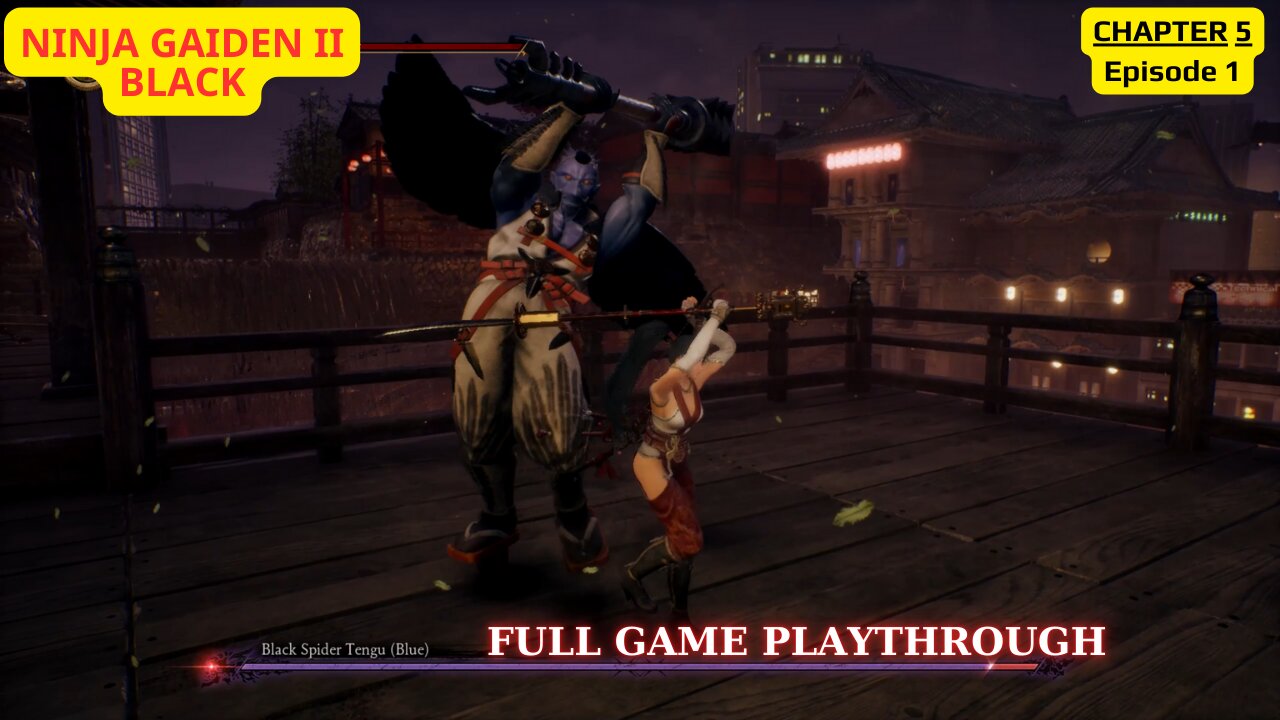 Ninja Gaiden II - Black (Chapter 5 - episode 1) : The Shrine-Maiden's Battle | Non Commentary