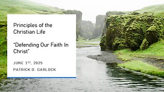 The Book of 1 Peter 3:8-22 - "Defending Our Faith In Christ"