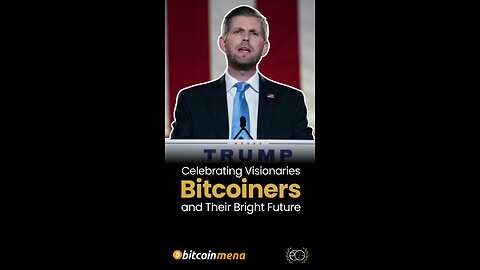 Eric Trump at Bitcoin Mena