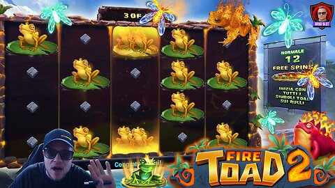 Proviamo la nuova🐸FIRE TOAD 2🐸| ANSO SLOT ONLINE