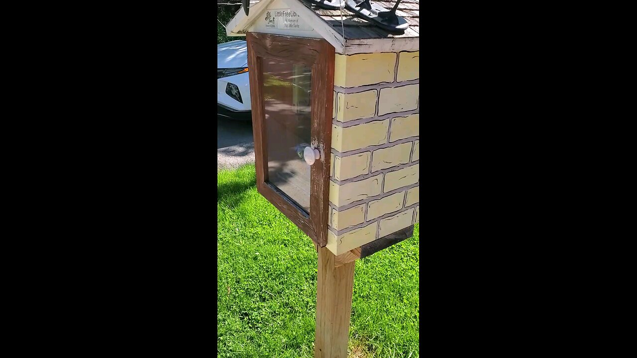 A Crow Little Free Library