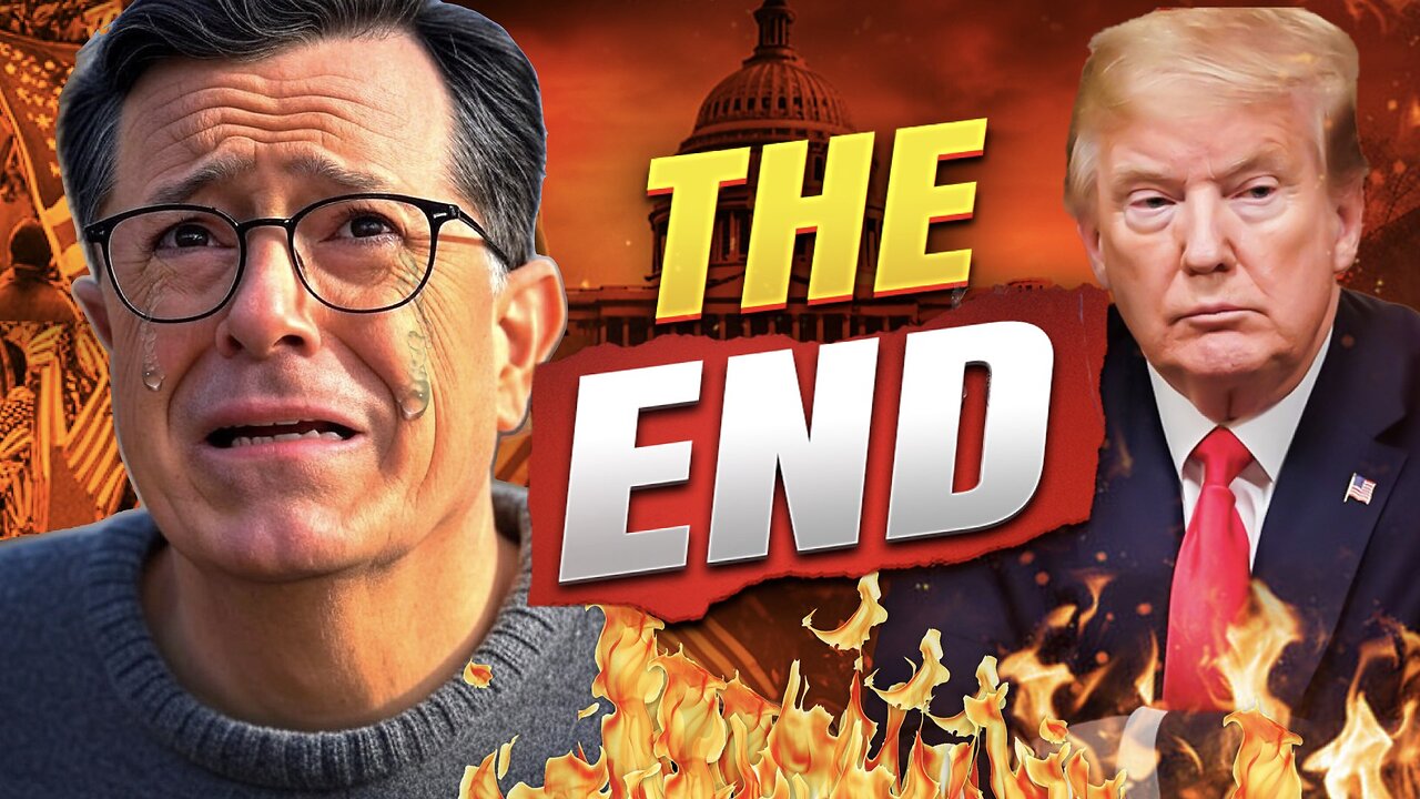 I CAN'T BELIEVE WHAT JUST HAPPENED TO STEPHEN COLBERT!
