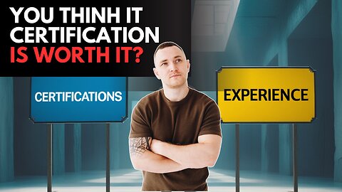 The Thing about IT Certification