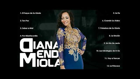 Diana Mendiola - 1 Hora Sus Mejores Canciones Grandes Éxitos - Álbum Completo.