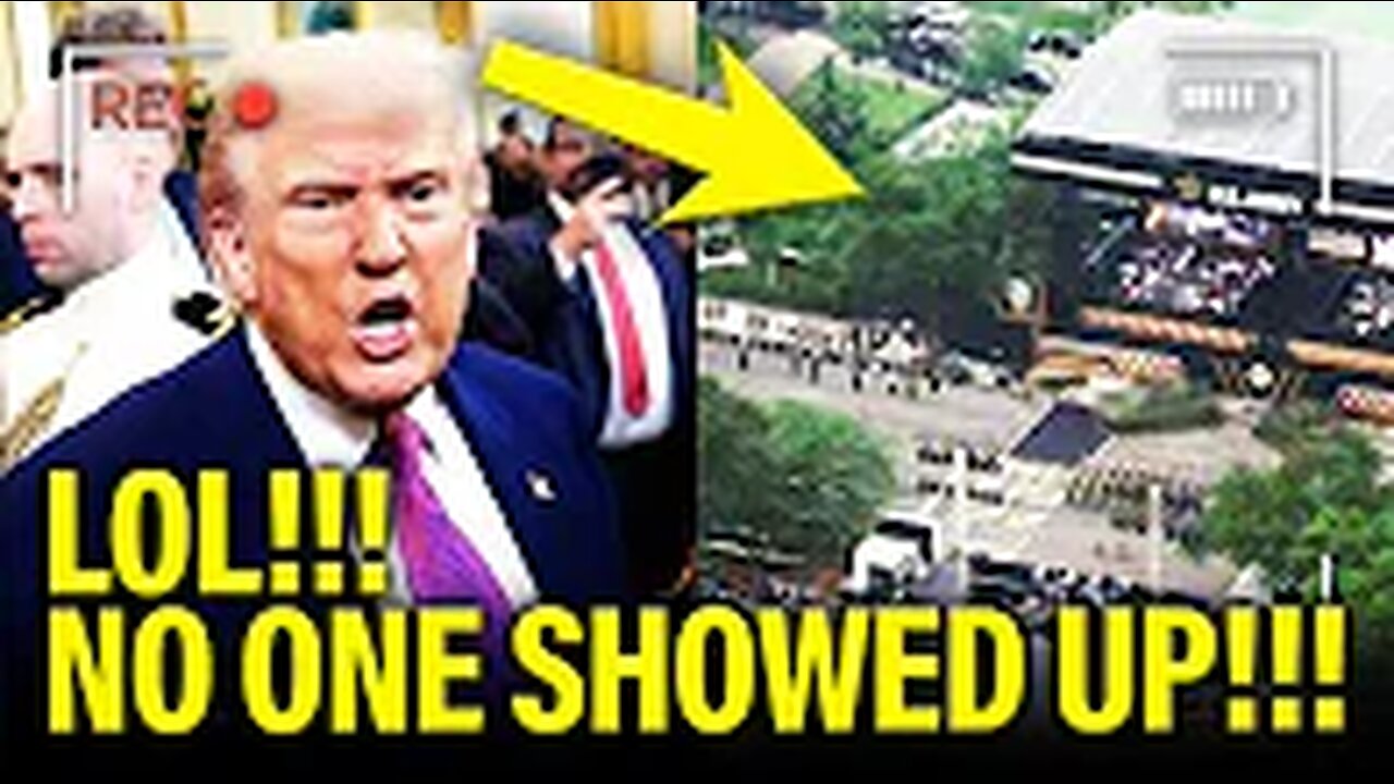 Trump FUMES as EMPTY PARADE is LAUGHING STOCK of the WORLD