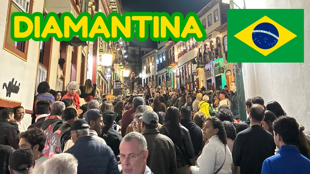 🇧🇷 Brazil’s secret festival that foreigners DON’T know ⚠️ VESPERATA, Diamantina!