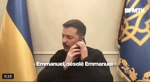 ZELENSKY ★ "Désolé EMMANUEL". On Se Croirait Dans Une Mauvaise Sitcom !