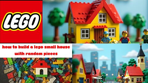 How To Build a LEGO Small House