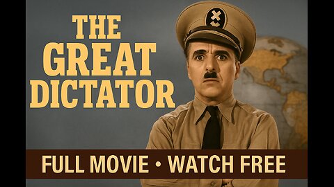 The Great Dictator (1940) | Charlie Chaplin’s Satirical Masterpiece – Full Movie