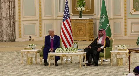 President Trump Participates in Signing Ceremony in Saudi Arabia