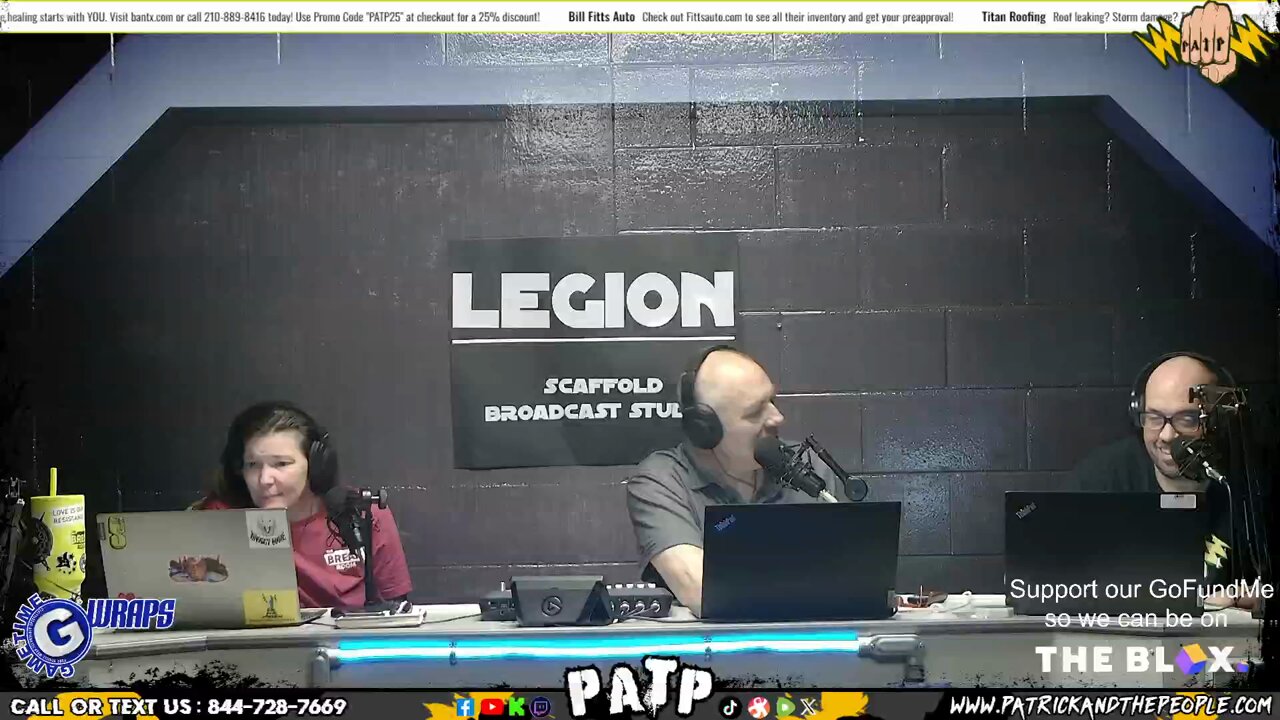 Patrick and the People + Laura - Live! - Ep.124 w/ Amanda Parker