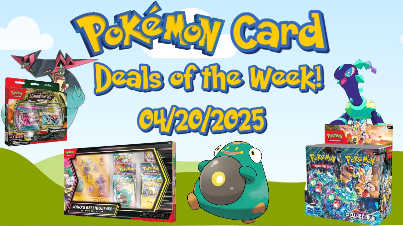 Best Pokemon Card Deals of the Week 04/20/2025