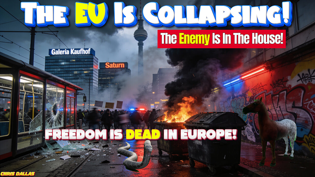 The EU Is Collapsing! The Enemy Is In The House! Elon Musk Was Right! Freedom Is Dead In Europe!
