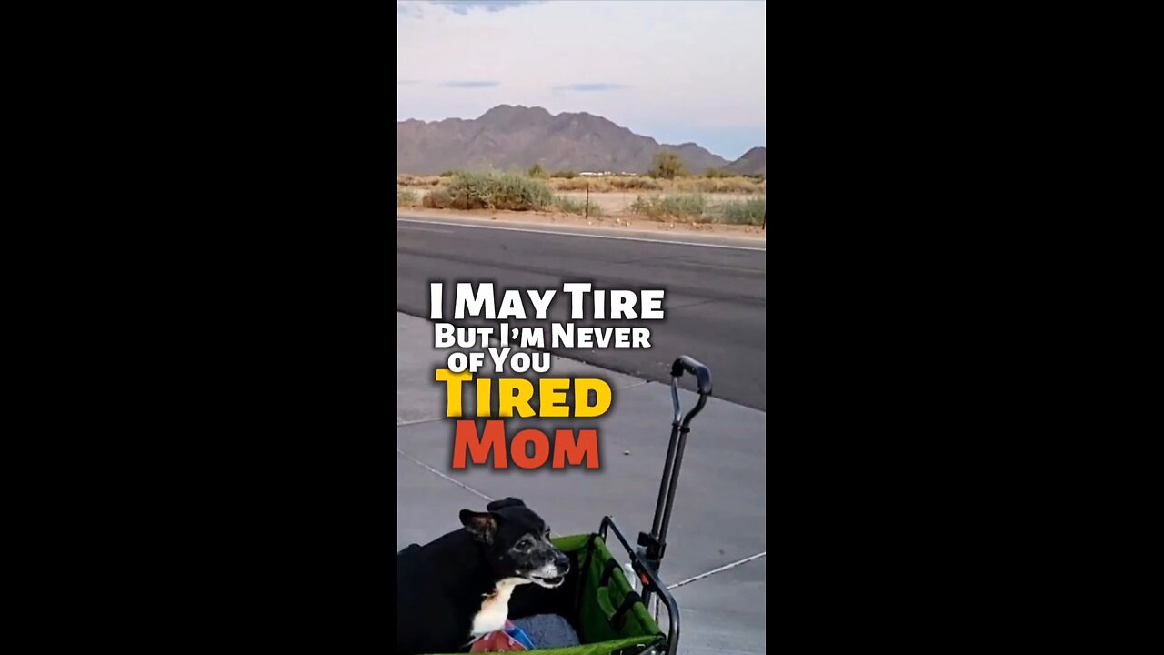 I May Tire, But I’m Never Tired of You, Mom