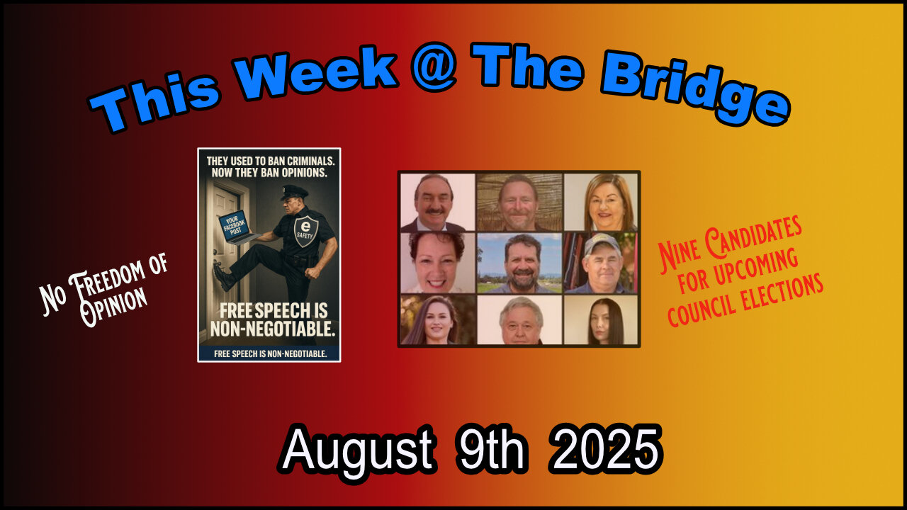 This Week At The Bridge - Upcoming Council Elections