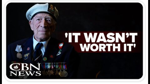 'It Wasn't Worth it!': 100-Year-Old WW2 Vet Shocks TV Hosts on Remembrance Day CBN News