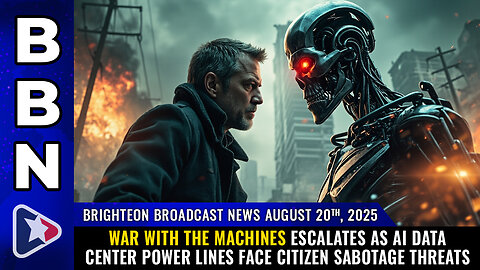 WAR with the machines ESCALATES as citizens threaten to attack power grid infrastructure
