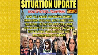 SG Anon. Juan O Savin ~ Situation Update 7/20/25 ~ Restored Republic > Judy Byington- Q+ White Hats