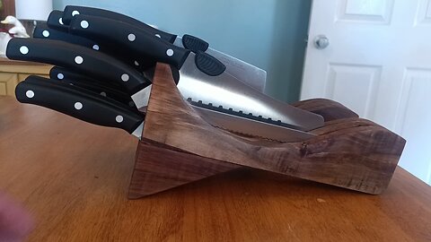 Scrap Wood Knife Block